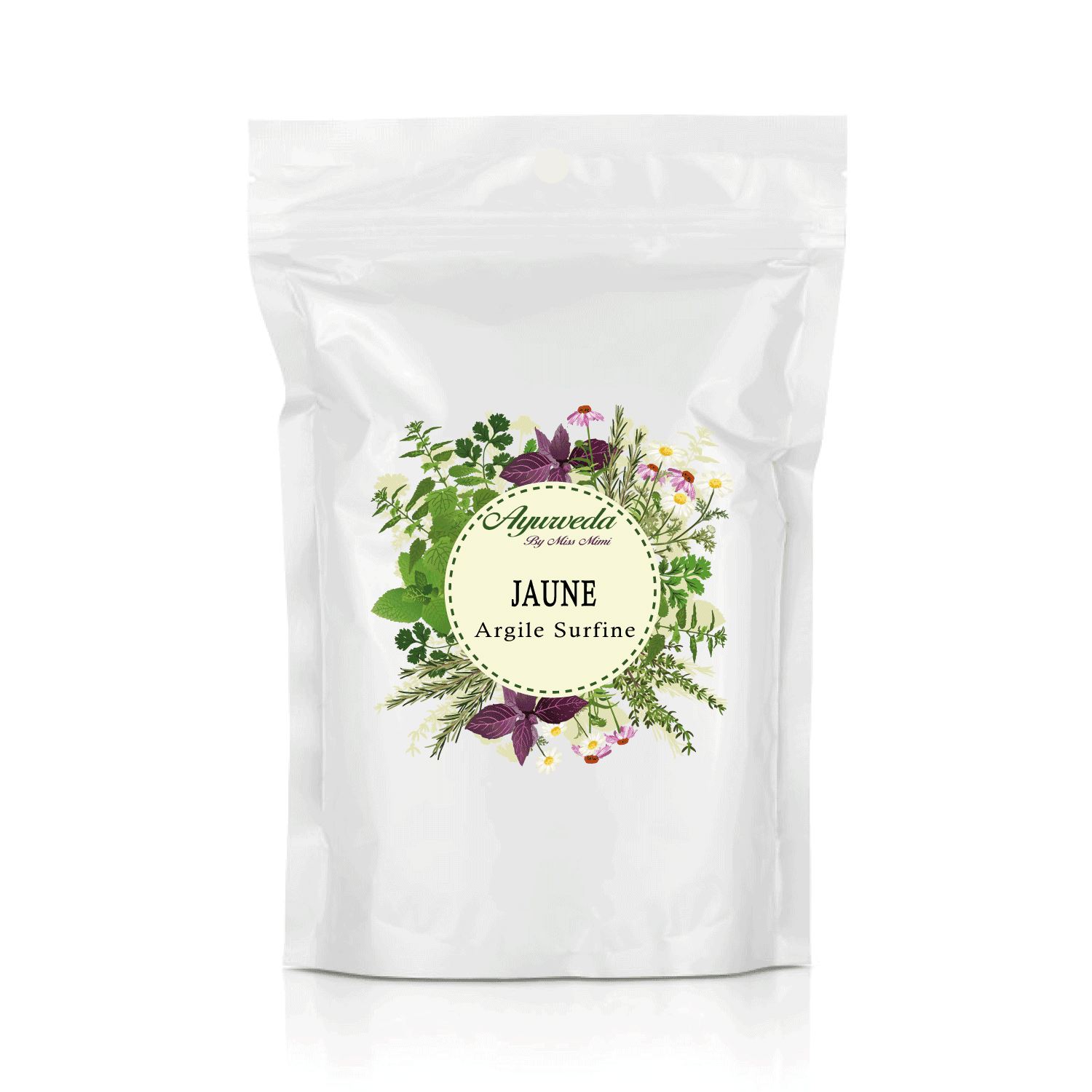 Argile Jaune Kaolinite – Masque Visage 300 Ml – Pour Peaux à Problèmes (Acné, Eczéma)